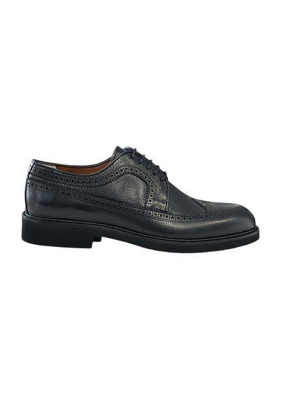 Gianni Maggi 2309 Erkek Dana Derisi Klasik Ayakkabı Siyah Siyah