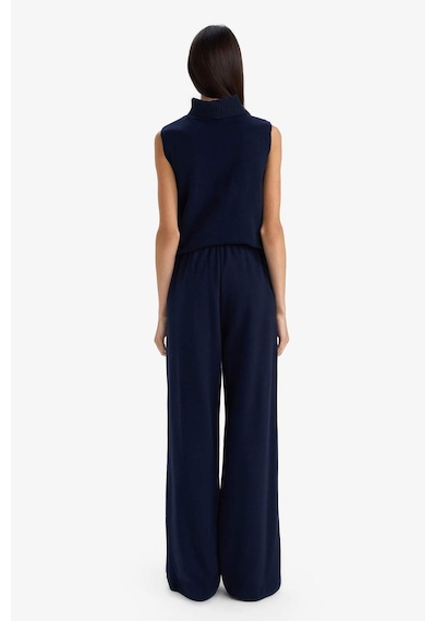 Defacto Wide Leg Geniş Bol Paça Pantolon G4282ax25wnnv251 Lacivert-nv251