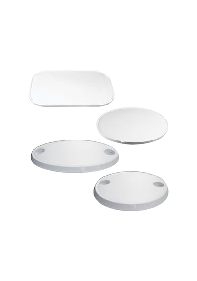 Table Top Round. Polyeth. 600Mm. White