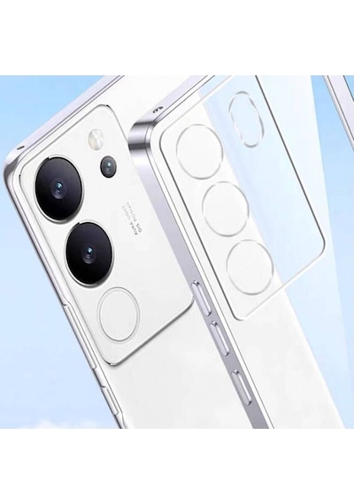 Vivo V29 5g Kılıf Zore Süper Silikon Kapak Renksiz