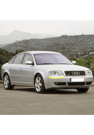 Audi A6 2002-2003-2004 Sağ Far Altı Kromaj Çıta 4b0807174e