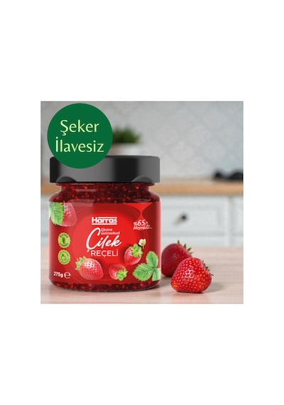 Ş.ilavesiz %65 Meyveli Reçel 4'lü Set 275 Gr X4