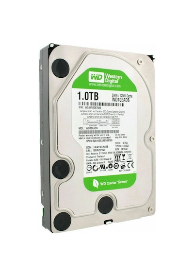 WD Caviar Green WD10EADS 3.5" 1 TB 7200 RPM 32 MB SATA 3 HDD