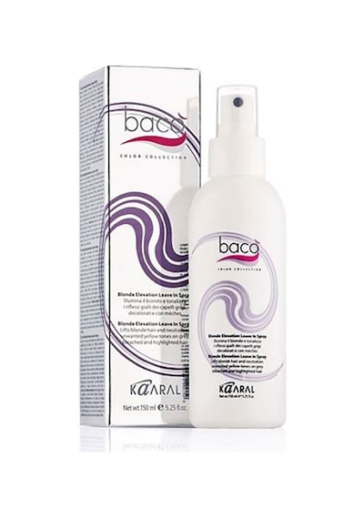Kaaral Baco Blonde Elevation Platin Saçlar İçin Gri Saç Bakım Spreyi 150 ML