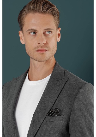 Efor C 659 Slim Fit Antrasit Spor Ceket Antrasit