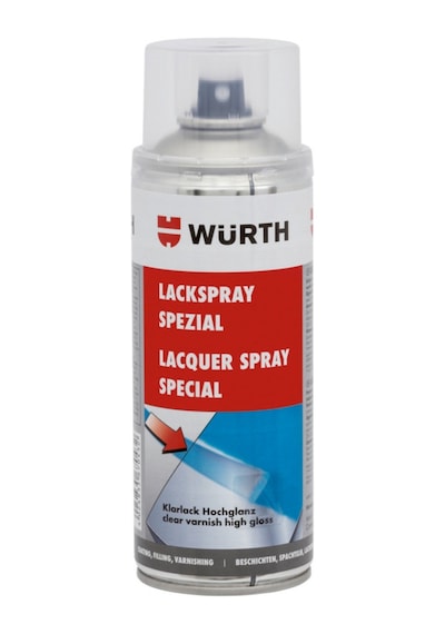 Würth Sprey Special Şeffaf Vernik Özel Nitro Alkid 400ml