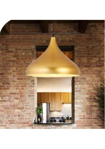 Rsylight Retro Metal Dekoratif Gold Rustik Tekli Sarkıt Avize Çap 43 Cm Beyaz