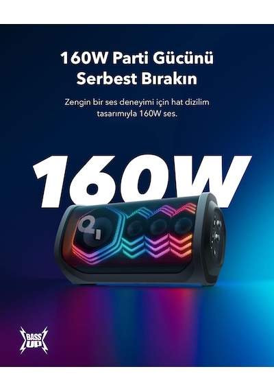 Anker Soundcore Rave 3 Aı Karaoke Bluetooth Hoparlör - A31a3