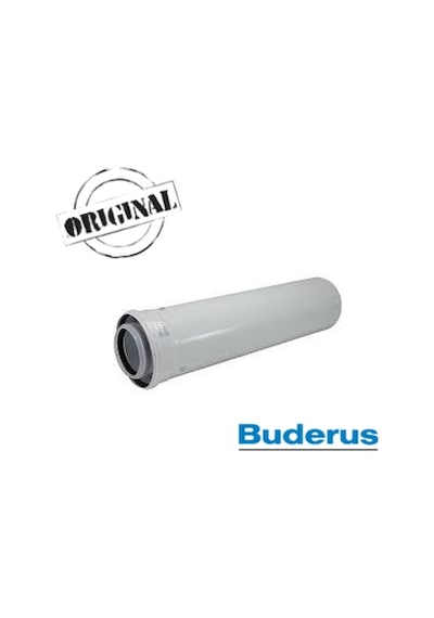 Buderus Uyumlu Kombi 100 Cm Yoğuşmalı Baca Uzatması (60/100)