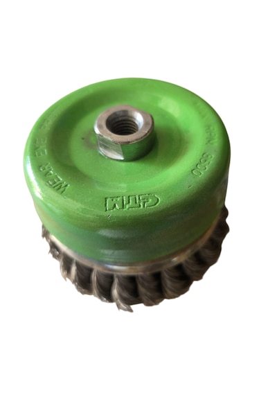 Ctm 65 Mm Paslanmaz Burgulu Çanak Fırça 20 Adet