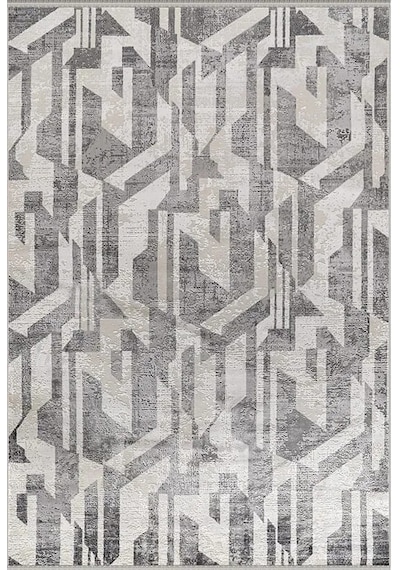 Kreasyon Halı Gallery 1306 Beyaz Bej Makine Halısı