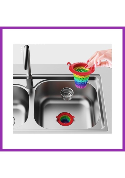 Bezos Renkli 6 Kademeli Lavabo Süzgeci Bty Standart