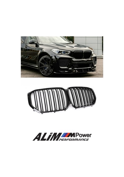 Bmw X5 G05 Piano Black Çift Çıtalı Panjur 2019-2023 Uyumlu