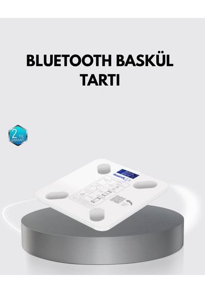 Bluetooth Akıllı Tartı 8 Fonksiyonlu Dijital Baskül 180 Kg Kapasiteli Diğer 24907495