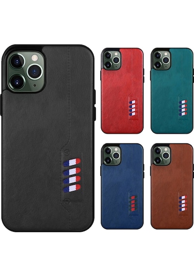 Apple Uyumlu iPhone 12 / 12 Pro Kilif Busy Deri Arka Kapak 514449820