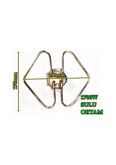 Semaver Çaycı Isıtıcı Rezistansı Orta Kelebek 1700w