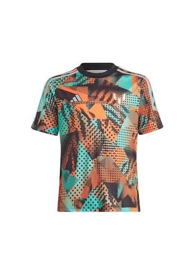 Adidas Ic7606 Renkli Messi Ptr Erkek Çocuk T-shirt Siyah - Turuncu - Mavi Adidas Ic7606 Renkli Messi Ptr Erkek Çocuk T-shirt Siyah - Turuncu - Mavi
