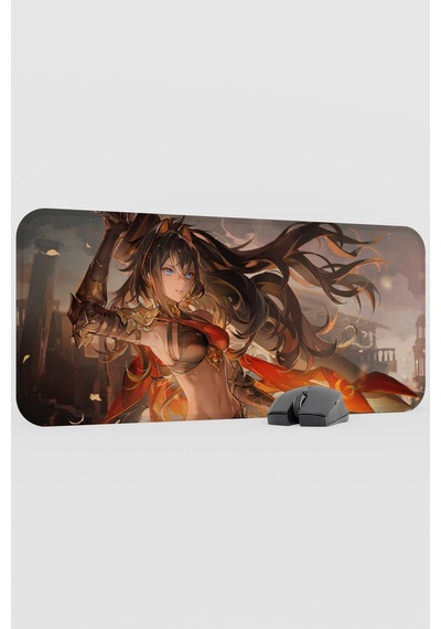 Dehya Genshin Impact Anime Gacha V5 - 70x30 Xl Gaming Mouse Pad Fare Altlığı