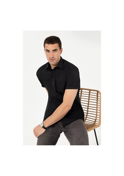 Pierre Cardin Regular Fit Kısa Kollu Gömlek 50255266-vr046 Çok Renkli