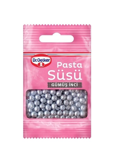 Süsleme Gümüş İnciler 10gr 1 Adet