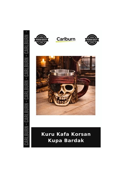 Kuru Kafa Korsan Kupa Bardak Sıradışı Hediyeler İlginç Eşyalar Göz Alıcı Çok Renkli