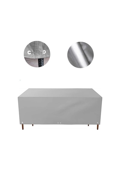 Cover Gri Bahçe Mobilya Koruma Örtüsü Kılıfı Su Geçirmez Masa Sandalye Yağmur Toz Önleyici Branda Gri Cover Gri Bahçe Mobilya Koruma Örtüsü Kılıfı Su Geçirmez Masa Sandalye Yağmur Toz Önleyici Branda Gri