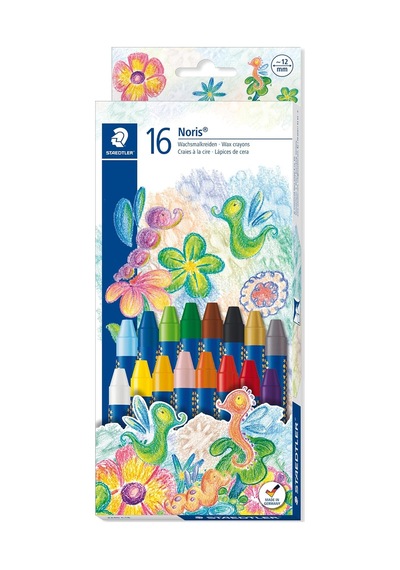 Staedtler 2240 C16 Noris Clup Pastel Boya Stars Design 16'lı Çok Renkli