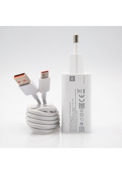 Gregoss Xiaomi Ve Poco 33 Watt 5a Mdy 11 Ez Turbo Şarj Aleti Başlık+kablo Set Kutusuz Turuncu Uçlu