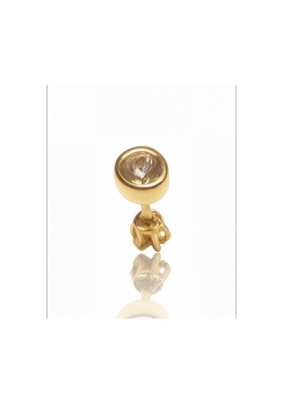 14 Ayar Altın Piercing Tragus Küpe T011