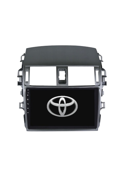 Toyota Corolla Izgaralı Çerçeve Android Multimedya Sistemi 4-64 Cadence R18 2007-2008 Ön Kayıt Kamera  9"