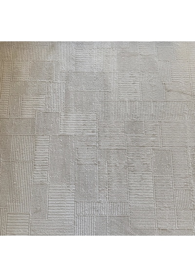 Hoom Rugs İpek 1134 Krem Yün Tuşeli Akrilik Pamuk Taban Halı Krem