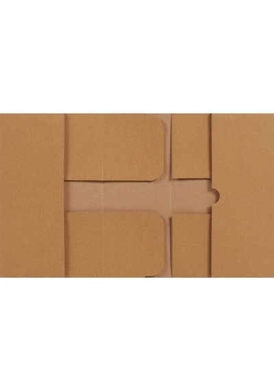 Packanya 25 x 16 x 10 - 100 Adet Kesimli Karton Kutu  -  Internet ve Kargo Kutusu