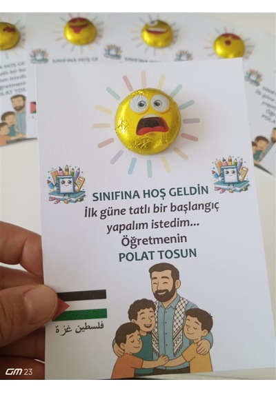 Farklı Market Okula Hoşgeldin Öğretmen Hediyesi 5 Adet