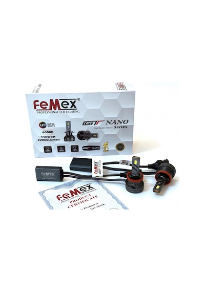 Gt Nano Pro H16 Şimşek Etkili Led Xenon 110W 22000 Lumen