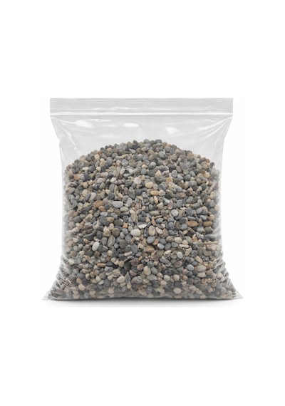 Doğal Dere Taşı Akvaryum Çakıl Taşı Dekoratif Akvaryum Kumu 1 Kg