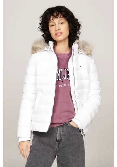 Tommy Jeans Kadın Mont-dw0dw18312 Beyaz