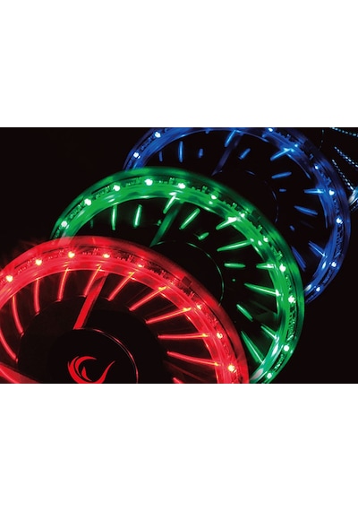 Rampage JBT-21 120x120x25 MM RGB Ledli Kasa Fanı