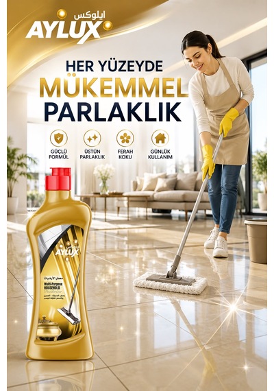 Aylux Çok Amaçlı Ultra Yüzey Temizleyici 4'lü Set