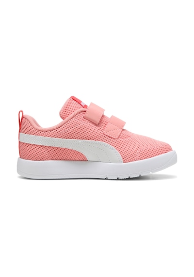 Puma Courtflex V3 Mesh Erkek Çocuk Pembe Sneaker Pembe
