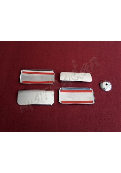 Db Chrome Ford Transit Kapı Kolu Nikelajı 2003-2013 4 Kapı 5 Parç