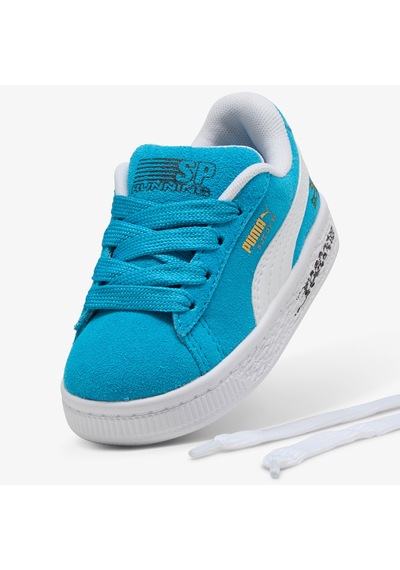 Puma Suede Xl Super Çocuk Mavi Spor Ayakkabı 403381 Mavi