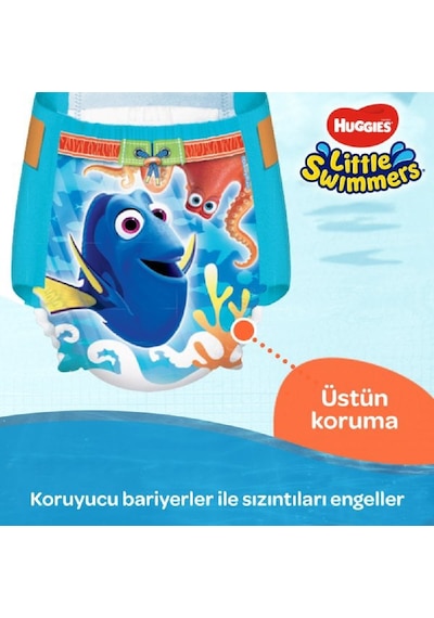 Huggies Little Swimmers Mayo Bebek Bezi 3-4 Yaş 12x5 60 Adet 3 - 4 Numara