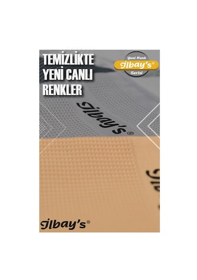 İthal 3'lü Mikrofiber Temizlik Bezi 40 60cm Baskılı Yeni Renk Serisi Diğer