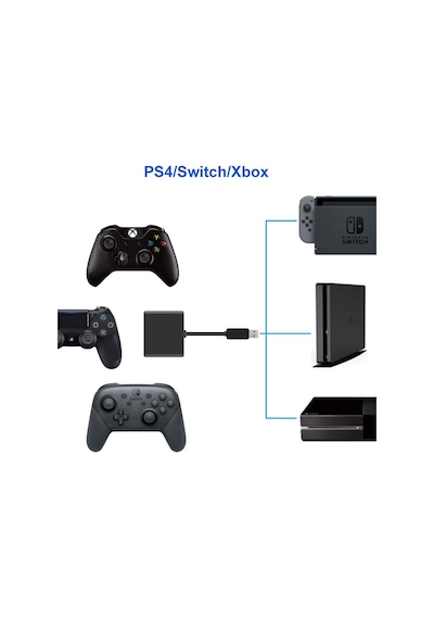 PS4 Pro Switch Xbox One Keyboard Klavye Mouse Çevirici Adaptör