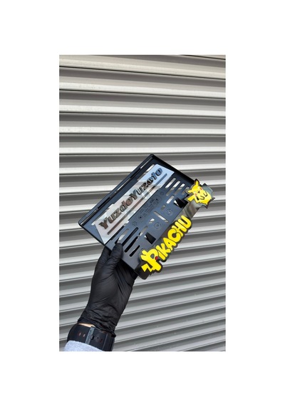 Motor Plaka Uyumlu Pleksi Pleksi Plakalık Pikachu Uyumlu - 785427438