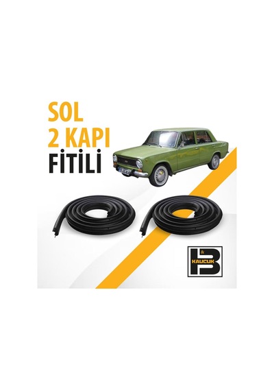 Fiat Murat 124 Sol Ön Ve Arka Kapı Fitili Bm00184
