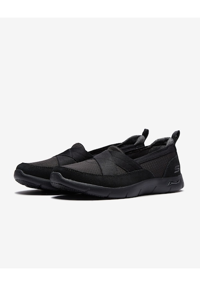 Skechers Arch Fit Refine Kadın Siyah Günlük Ayakkabı 104270 Bbk Siyah