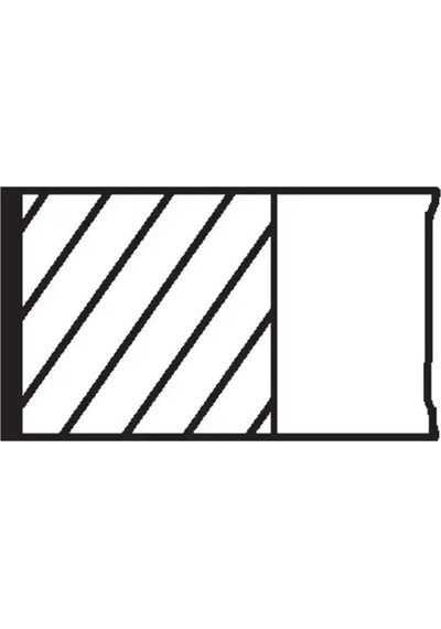 Mahle 03924n0 Segman Olcu: Std 064043 064046 064081
