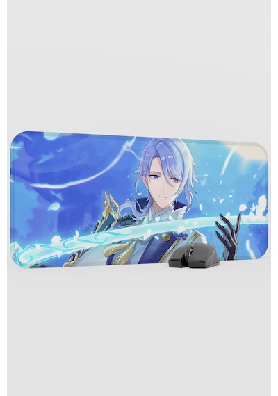 Ayato Genshin Impact Anime Gacha V3 - 70x30 Xl Gaming Mouse Pad Fare Altlığı