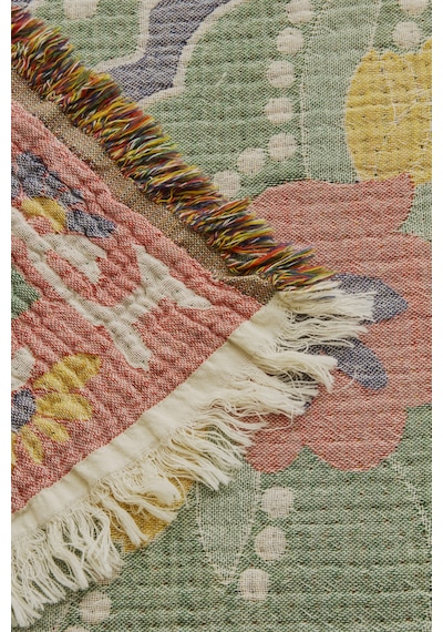 Karaca Home Luneor %100 Pamuk Nish Set Çift Kişilik Pike Takımı Multicolour Çok Renkli